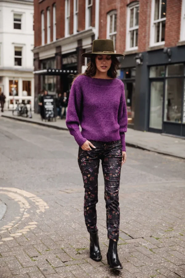 Freeman T. Porter Pantalons ColoréS | Super Slim*Alexa High Waist Cropped Fiory