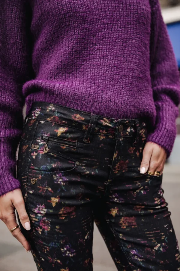 Freeman T. Porter Pantalons ColoréS | Super Slim*Alexa High Waist Cropped Fiory