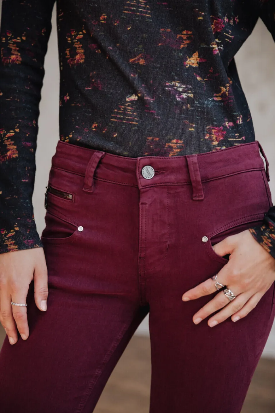 Freeman T. Porter Pantalons ColoréS | Taille Haute*Alexa High Waist New Magic Color