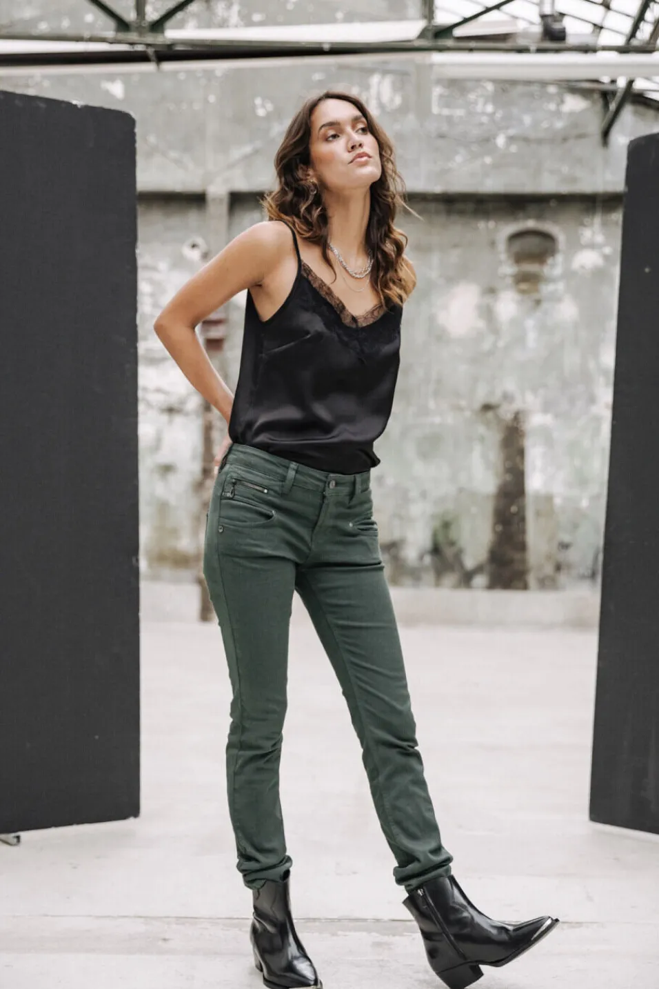 Freeman T. Porter Pantalons ColoréS | Taille Haute*Alexa High Waist New Magic Color