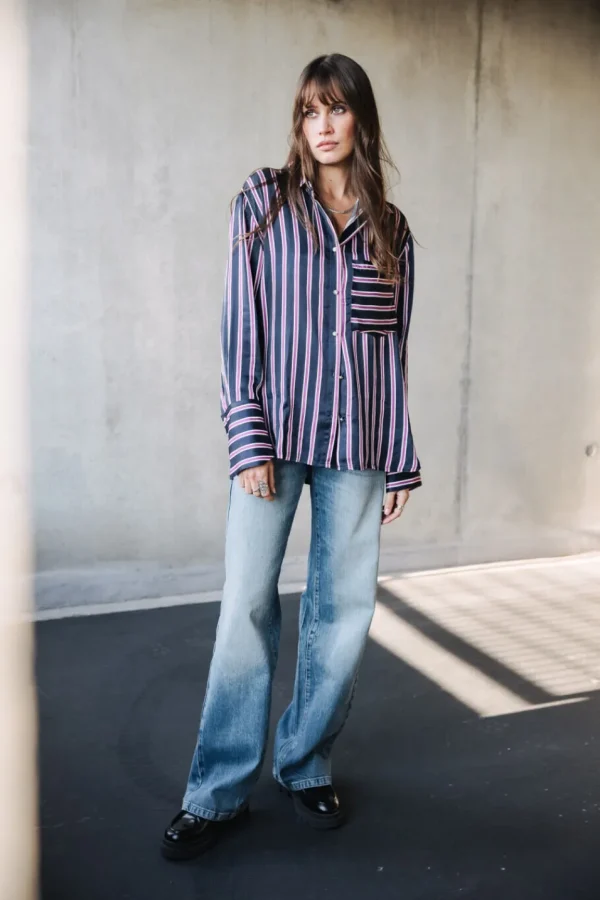 Freeman T. Porter Tops & Chemises*Chestine Stripes