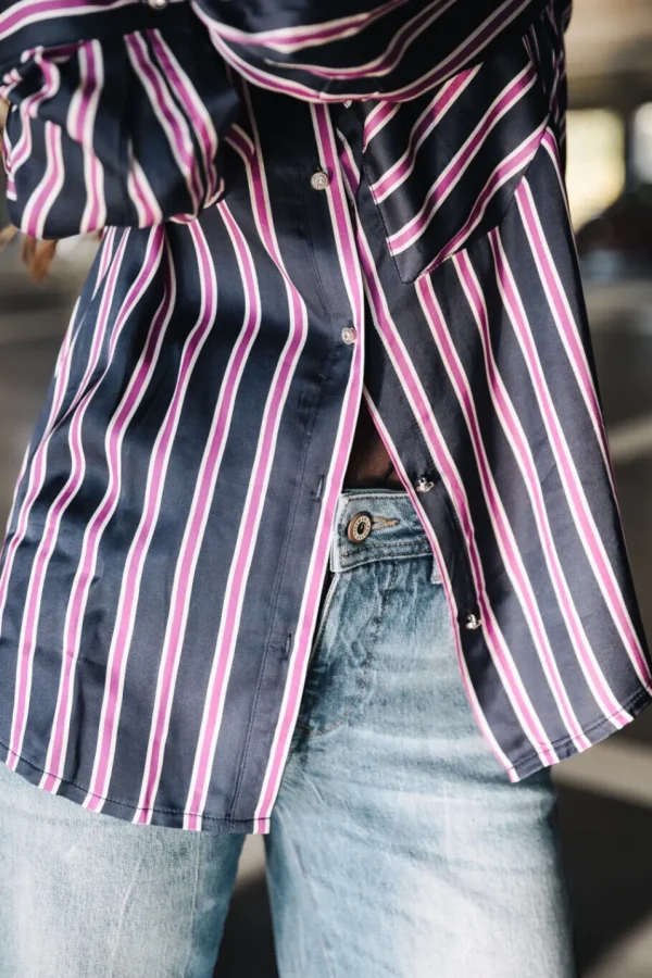Freeman T. Porter Tops & Chemises*Chestine Stripes