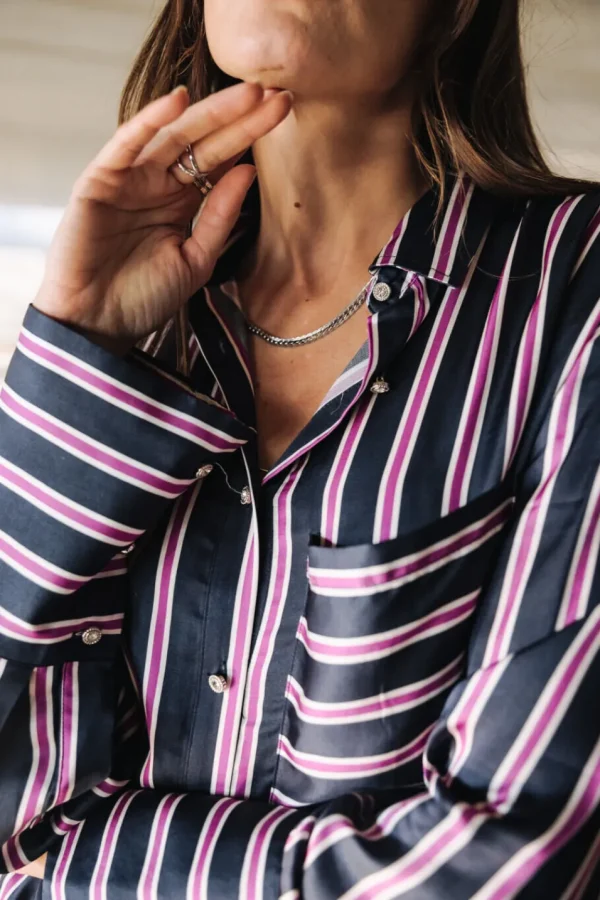 Freeman T. Porter Tops & Chemises*Chestine Stripes