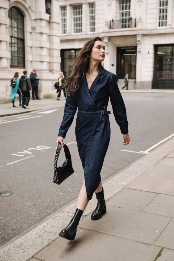 Freeman T. Porter Robes & Jupes*Iris Denim