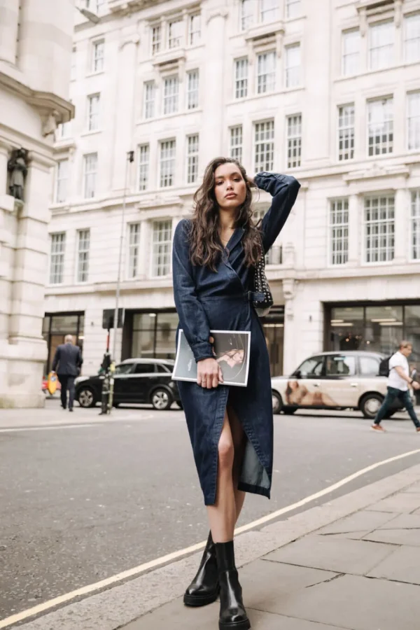 Freeman T. Porter Robes & Jupes*Iris Denim