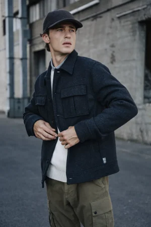Freeman T. Porter Vestes & Surchemises*Izak Woolen