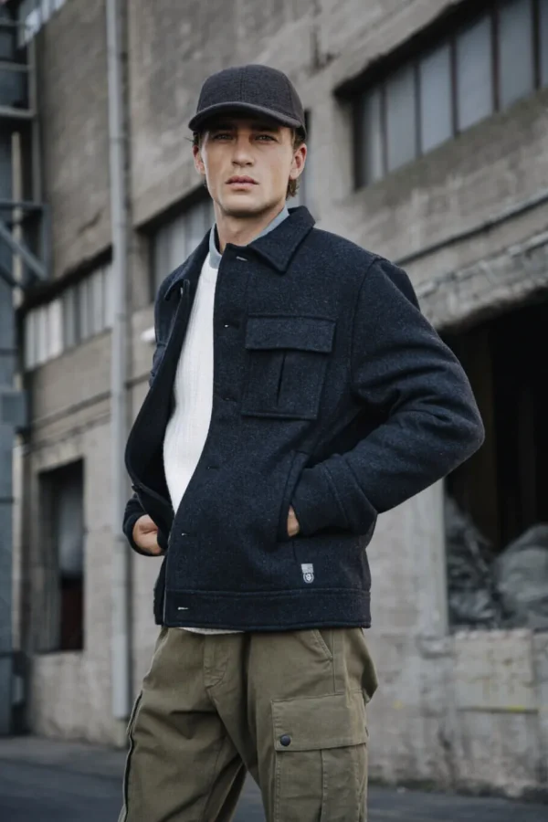 Freeman T. Porter Vestes & Surchemises*Izak Woolen