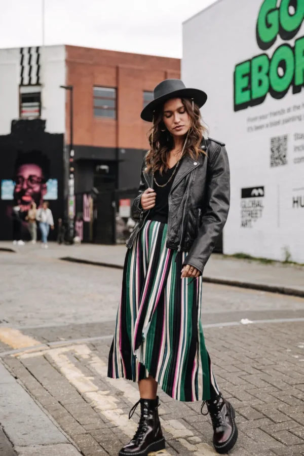 Freeman T. Porter Robes & Jupes*Josepha Stripes