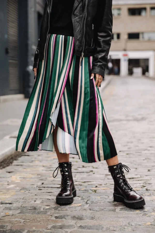 Freeman T. Porter Robes & Jupes*Josepha Stripes