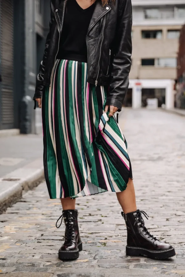 Freeman T. Porter Robes & Jupes*Josepha Stripes