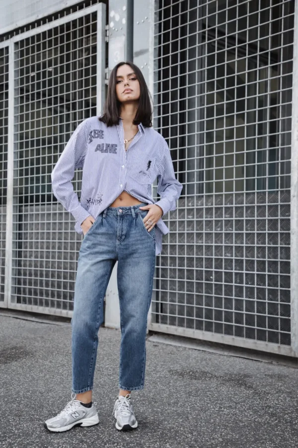 Freeman T. Porter Taille Haute | Cropped*Natasha Denim