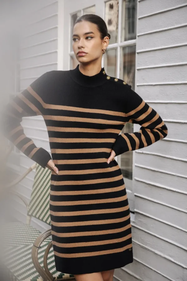 Freeman T. Porter Robes & Jupes*Reliane Stripes