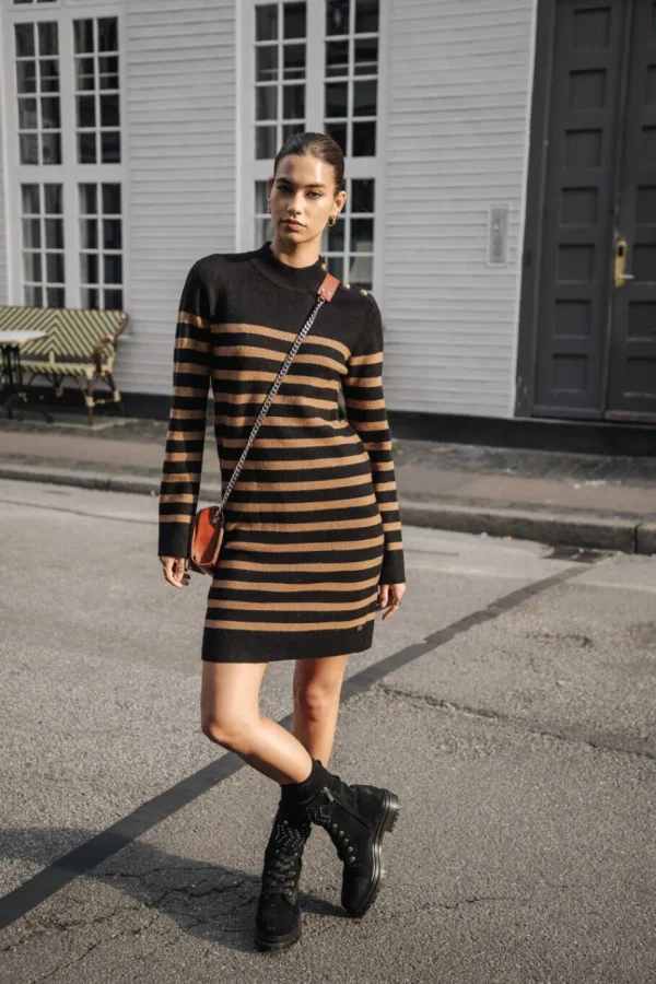 Freeman T. Porter Robes & Jupes*Reliane Stripes