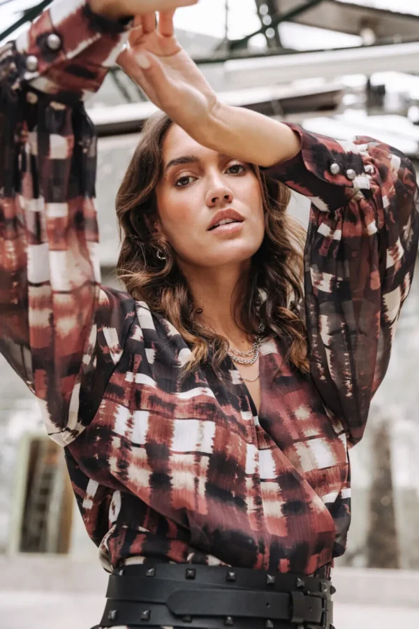 Freeman T. Porter Robes & Jupes*Rosella Blurry Gingham