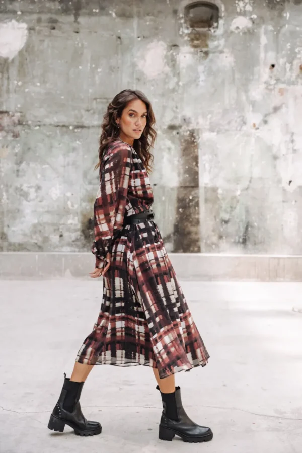 Freeman T. Porter Robes & Jupes*Rosella Blurry Gingham