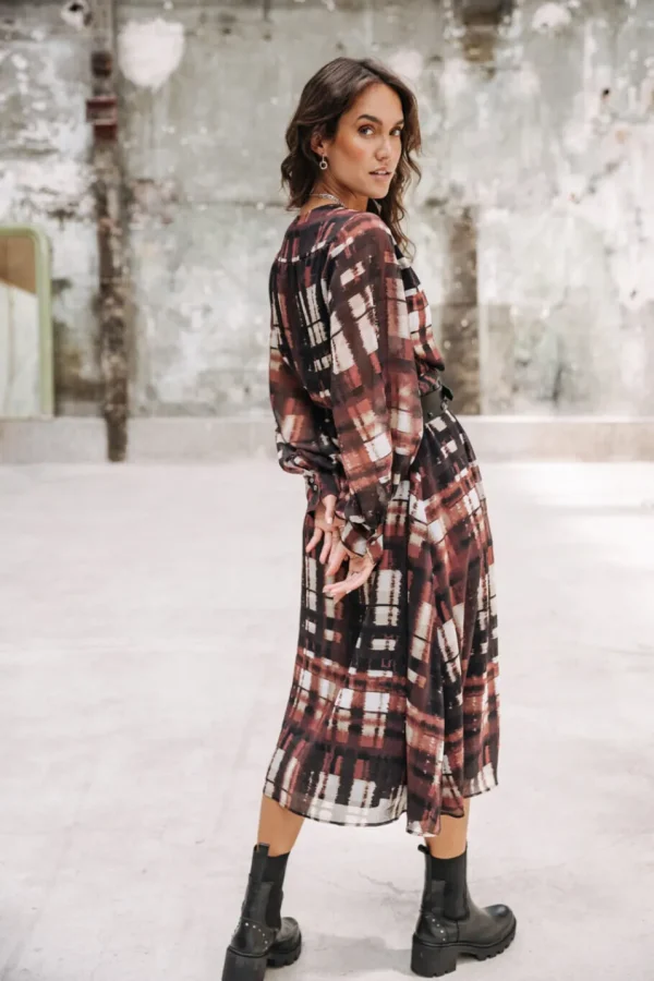 Freeman T. Porter Robes & Jupes*Rosella Blurry Gingham