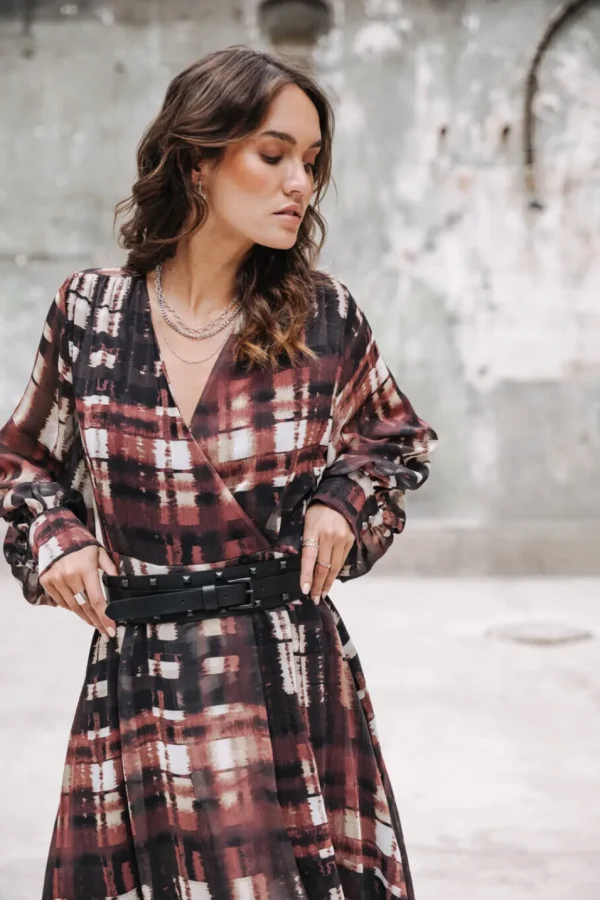 Freeman T. Porter Robes & Jupes*Rosella Blurry Gingham