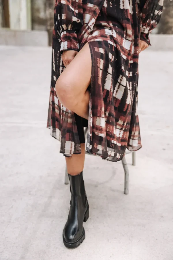 Freeman T. Porter Robes & Jupes*Rosella Blurry Gingham