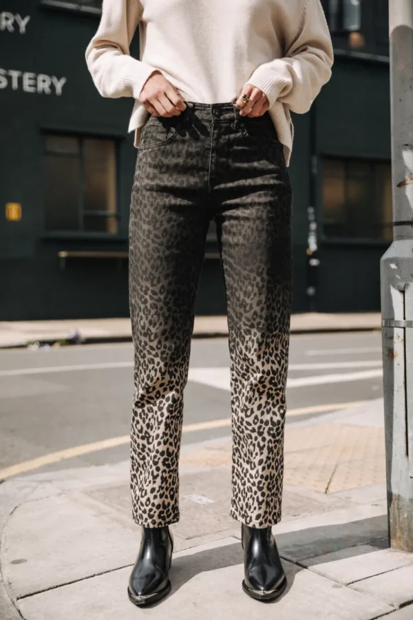 Freeman T. Porter Pantalons ColoréS | Taille Haute*Scarlett Dark Leo
