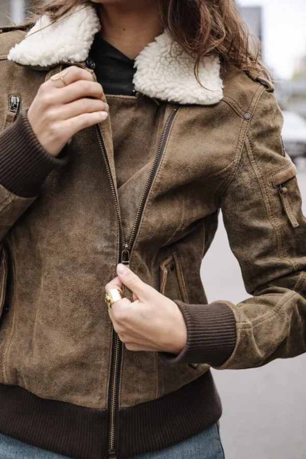 Freeman T. Porter Vestes & Manteaux*Siana Used Leather