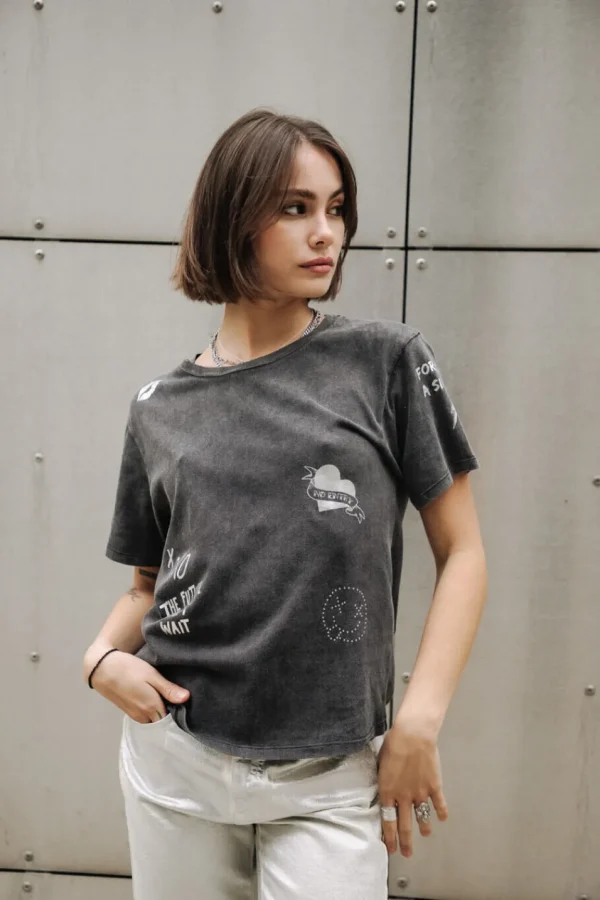 Freeman T. Porter T-Shirts*Suria Silver Graf