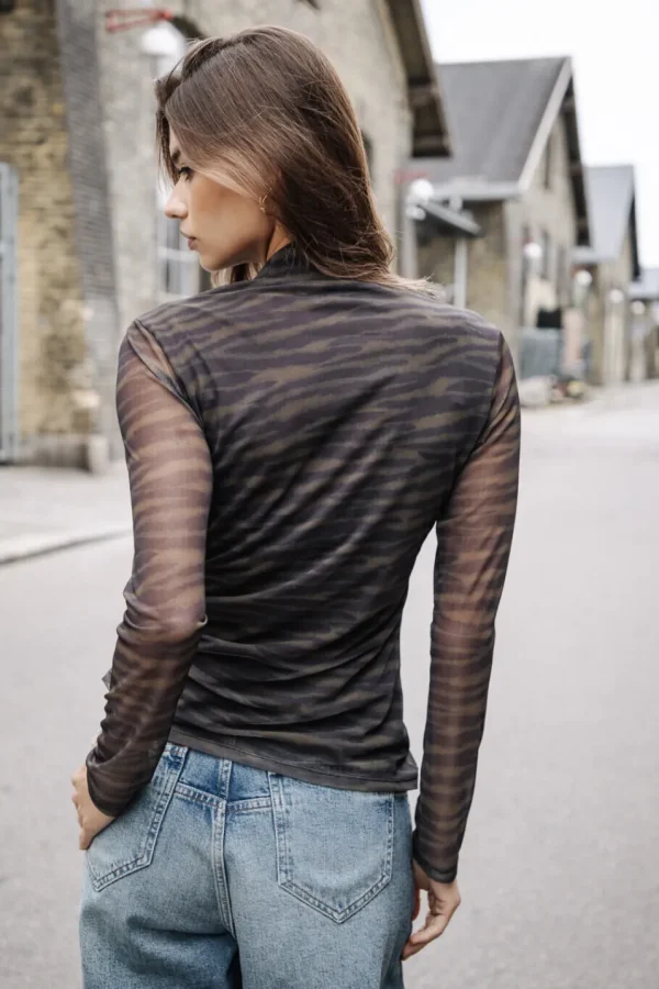Freeman T. Porter T-Shirts*Thylane Blurry Zebra