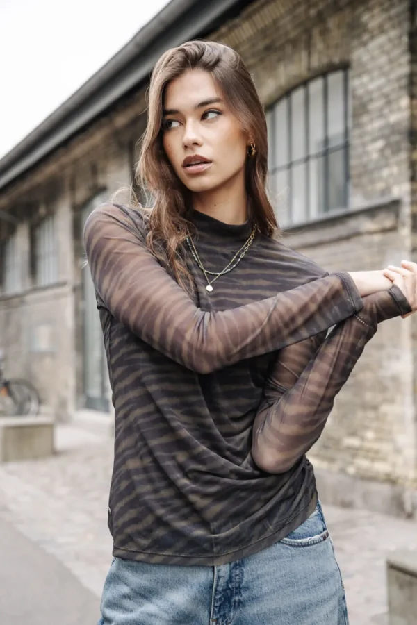 Freeman T. Porter T-Shirts*Thylane Blurry Zebra