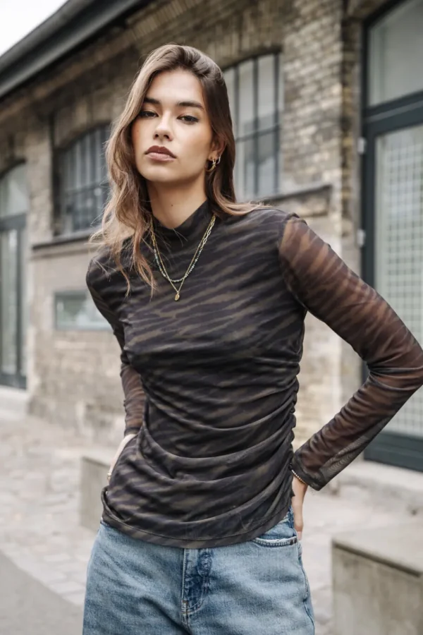 Freeman T. Porter T-Shirts*Thylane Blurry Zebra