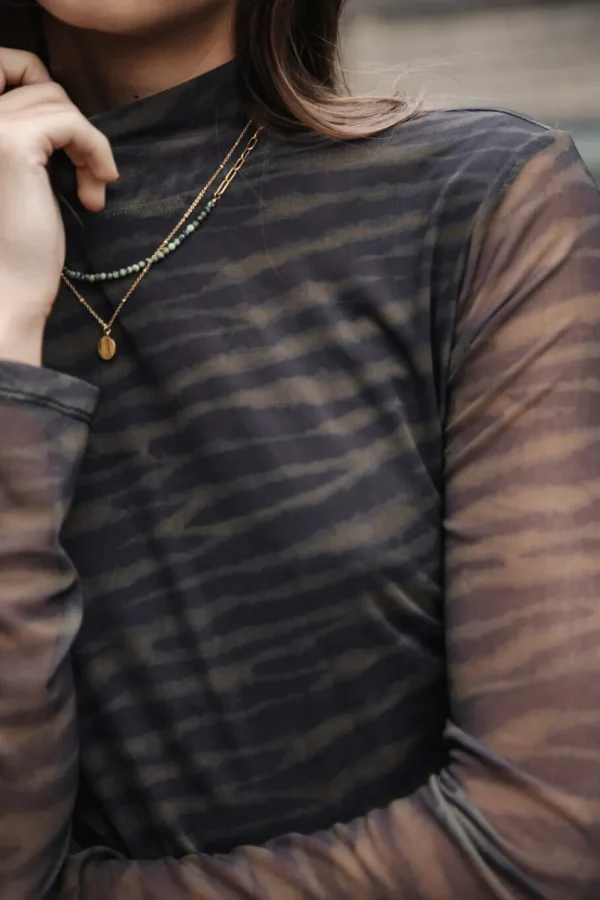 Freeman T. Porter T-Shirts*Thylane Blurry Zebra