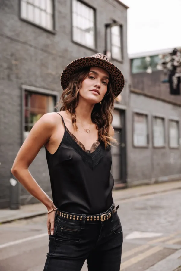 Freeman T. Porter Tops & Chemises*Thylia Lace Fabric Mix