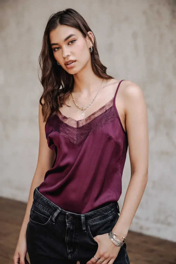 Freeman T. Porter Tops & Chemises*Thylia Lace Fabric Mix